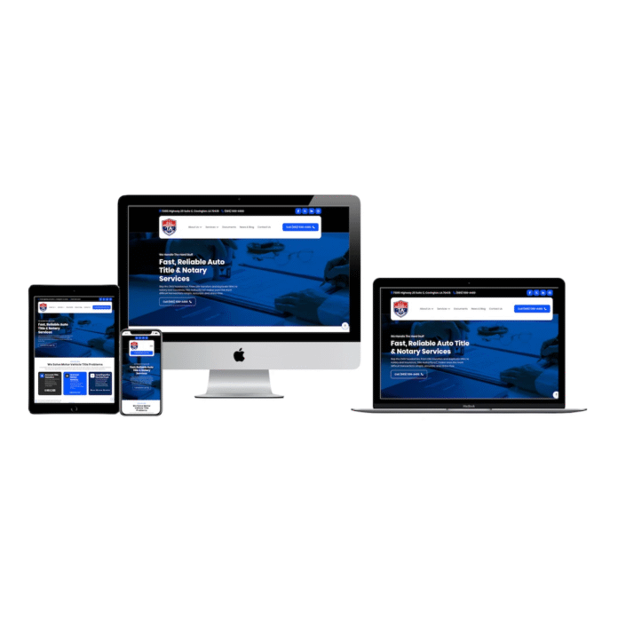BlakSheep Creative Unveils Specialized Web Design for Auto Title and Notary Professionals