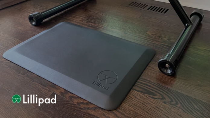 Lillipad Opens Orders on Its Anti-Fatigue Standing Mat, Shipping in One to Two Days